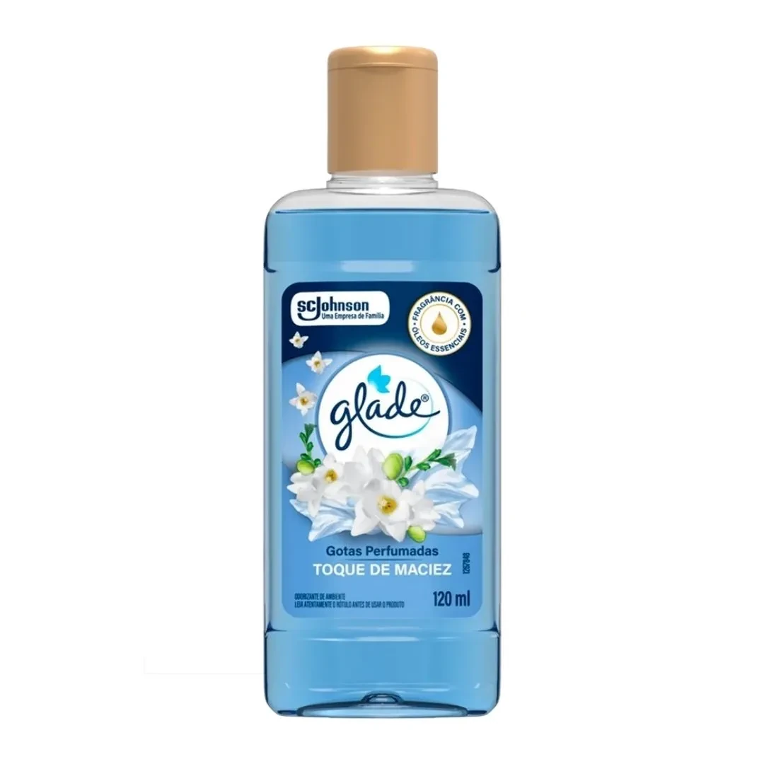 Limpador Perfumado Concentrado Toque de Maciez Glade Frasco 120ml