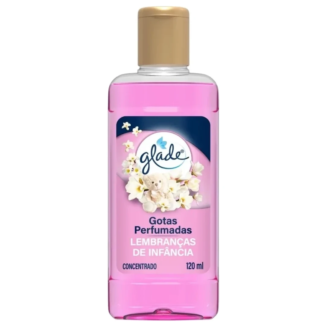 Limpador Perfumado Concentrado Lembrancas de Infancia Glade Frasco 120ml