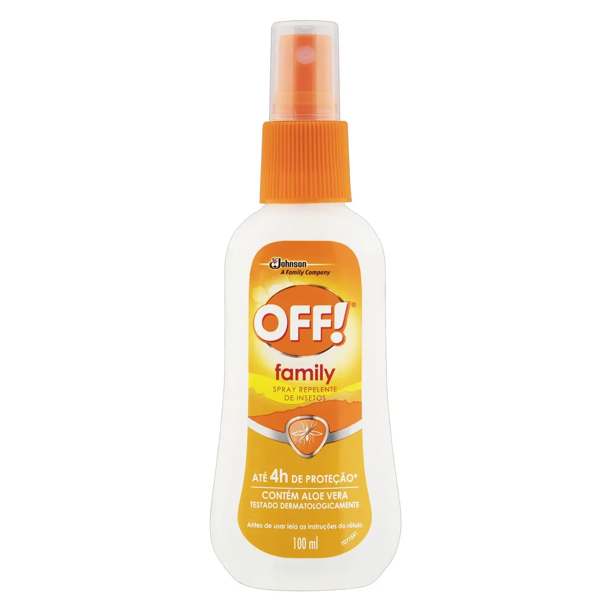 Repelente Spray Family Aloe Vera Off Frasco 100ml