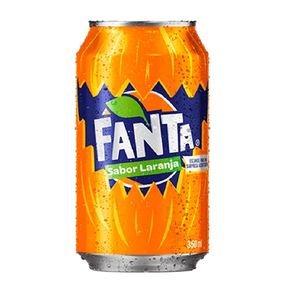 Refrigerante Laranja Fanta Lata 350ml