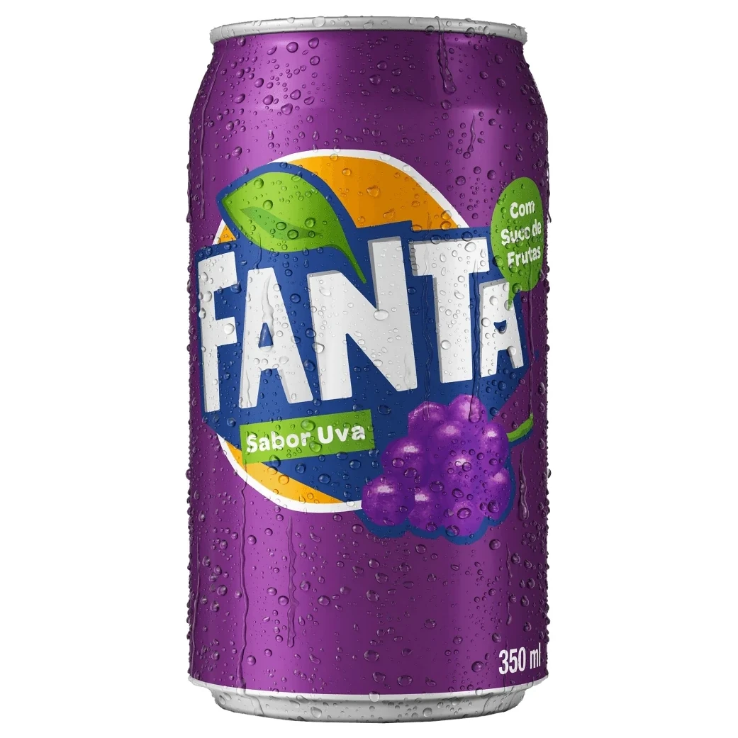 Refrigerante Uva Fanta Lata 350ml