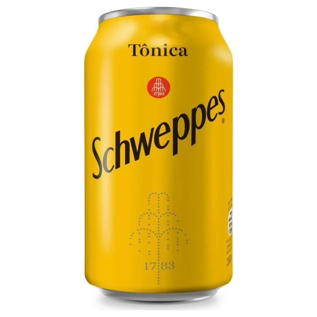 Água Tônica Tradicional Schweppes Lata 350ml