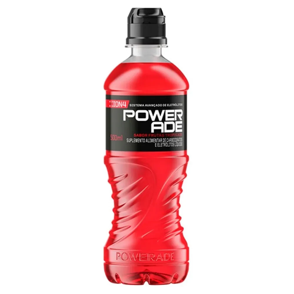 Bebida Isotonica Frutas Tropicais Powerade Garrafa 500ml