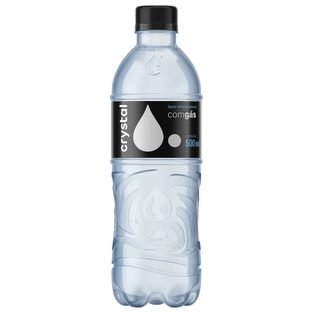 Água Mineral com Gas Crystal Garrafa 500ml