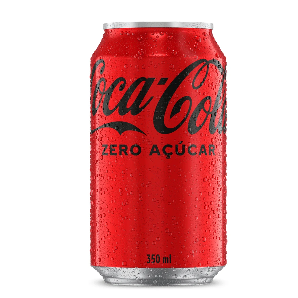 Refrigerante sem Açúcar Coca Cola Lata 350ml