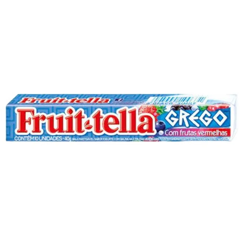 Drops Mastigavel Frutas Vermelhas Fruittella 40g