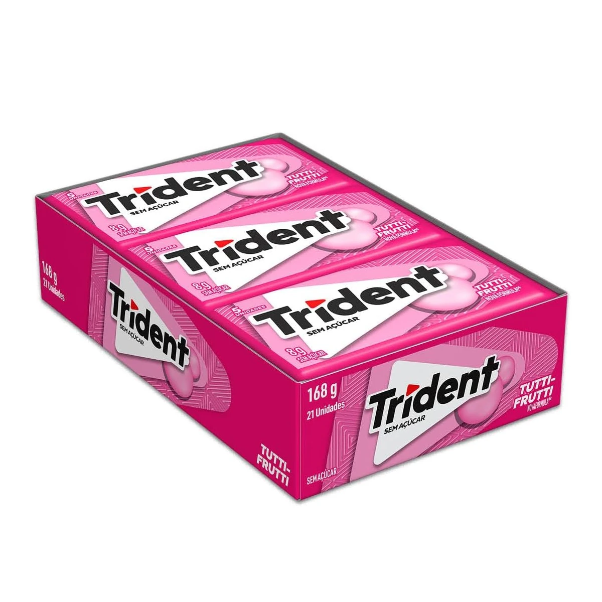 Goma Mascar Tutti Frutti Trident 8g