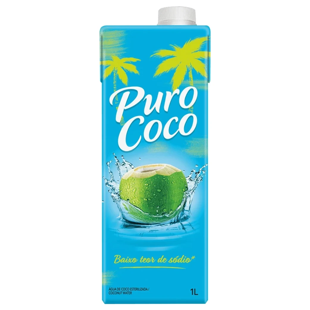 Água Coco Puro Caixinha 1L