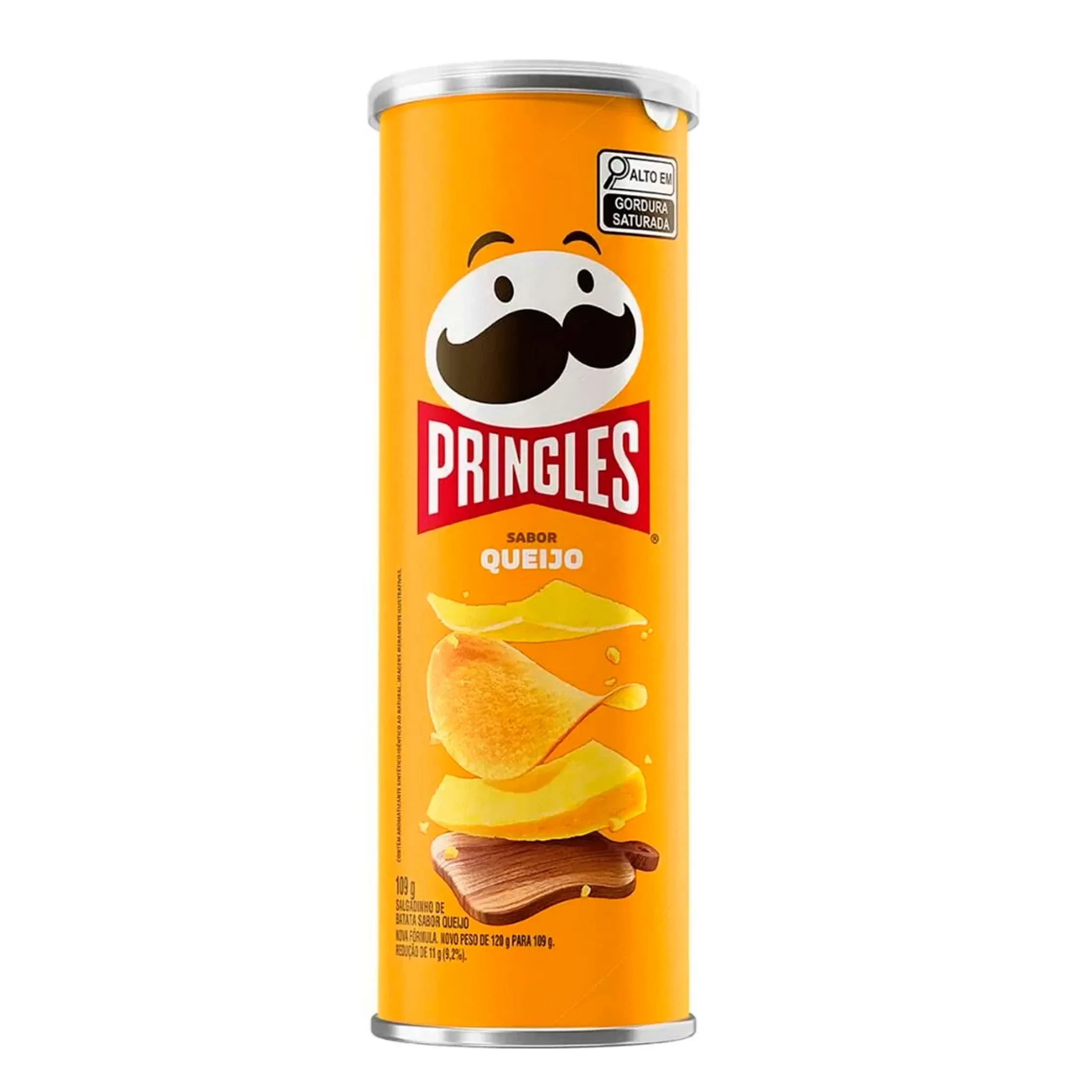 Batata Frita Importado Queijo Pringles Tubo 105g