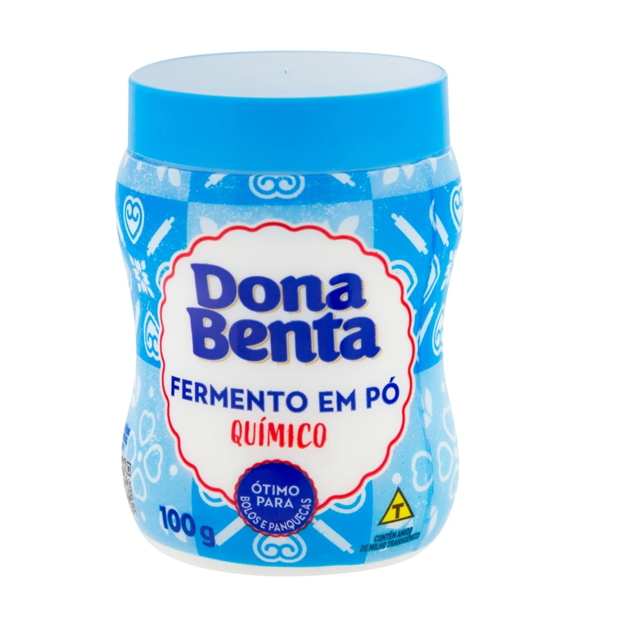 Fermento Quimico Pó Dona Benta Pote 100g