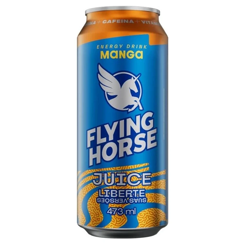 Bebida Energética Manga Flying Horse Lata 473ml