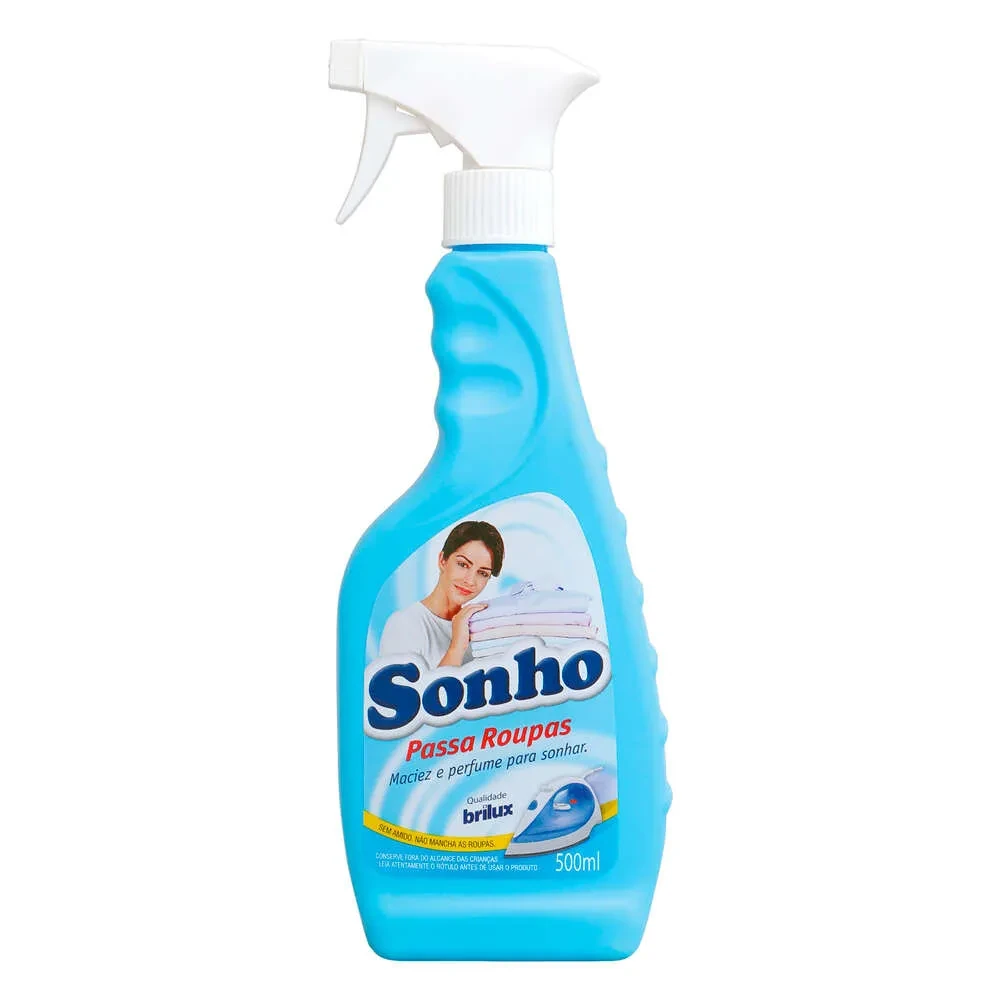 Facilitador Passar Roupas Líquido Borrifador Sonho Frasco 500ml