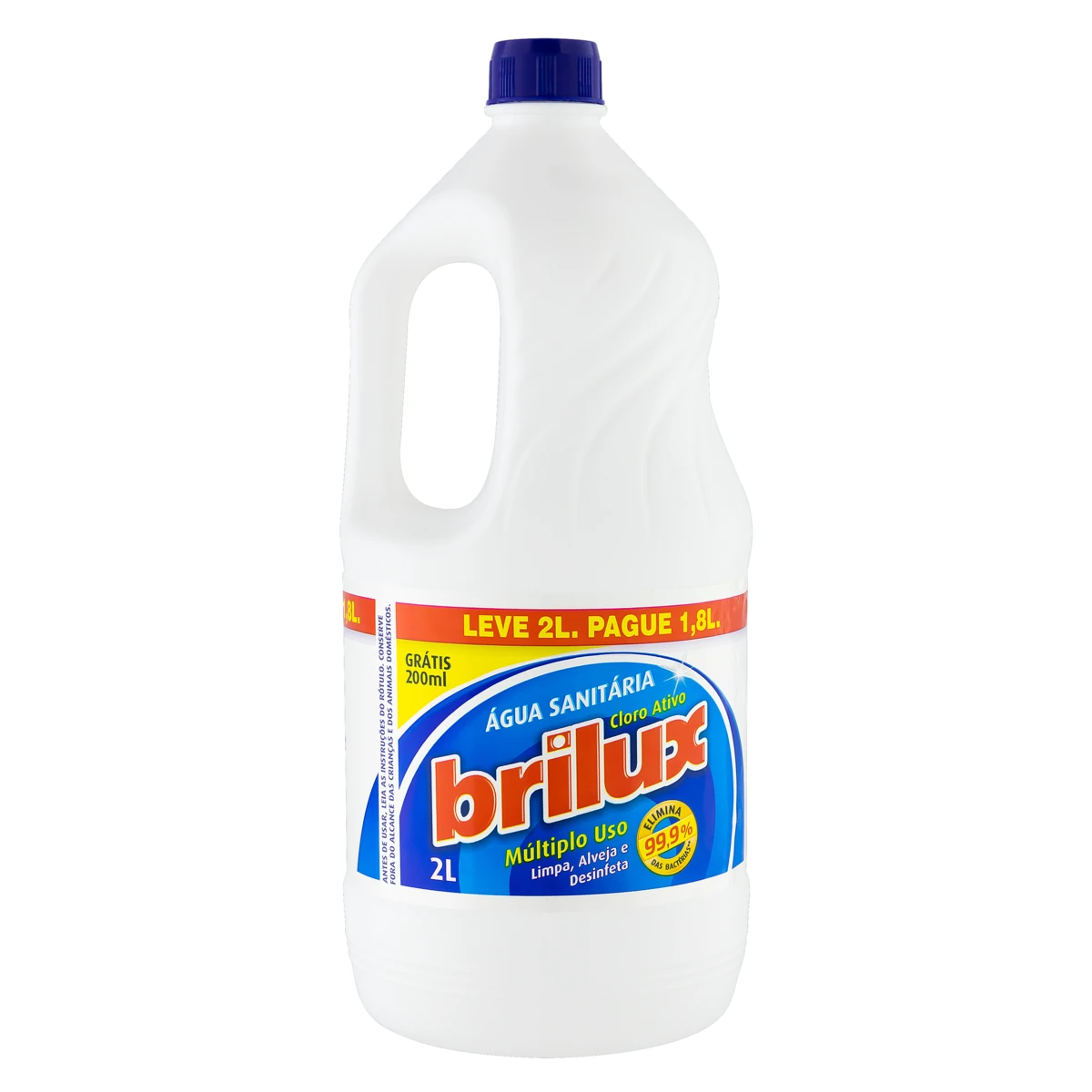 Água Sanitária Brilux 2L