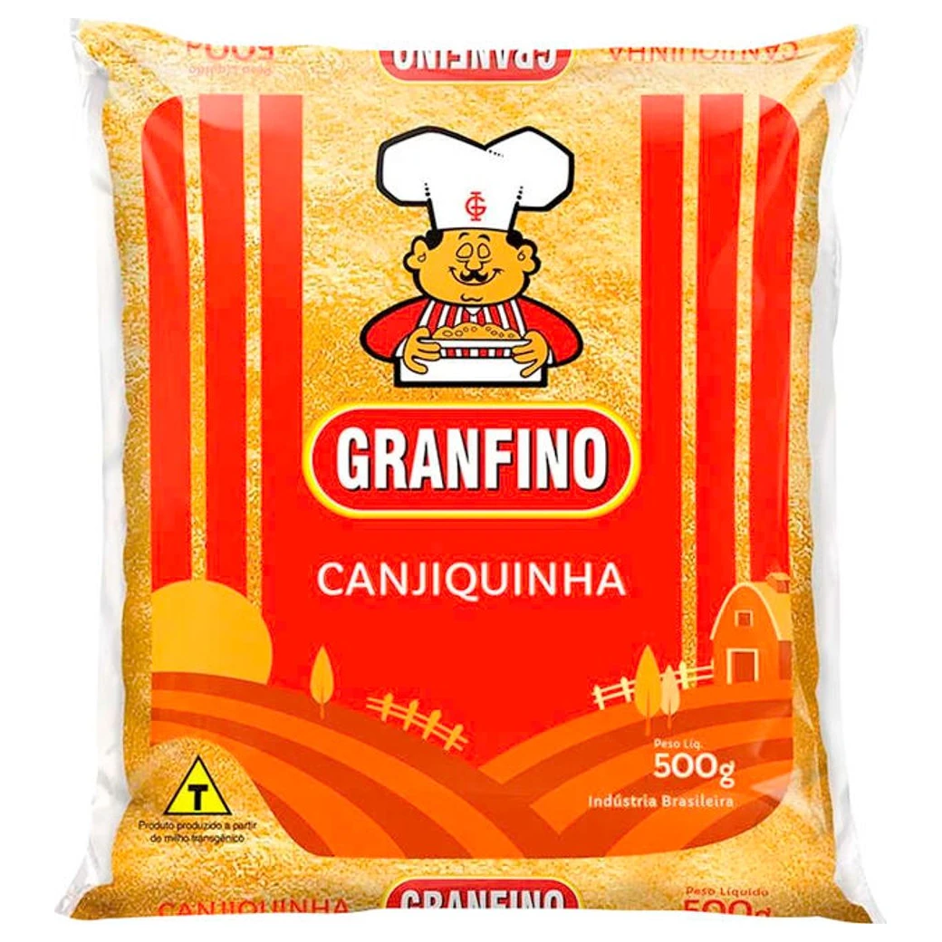 Canjiquinha Milho Granfino Pacote 500g