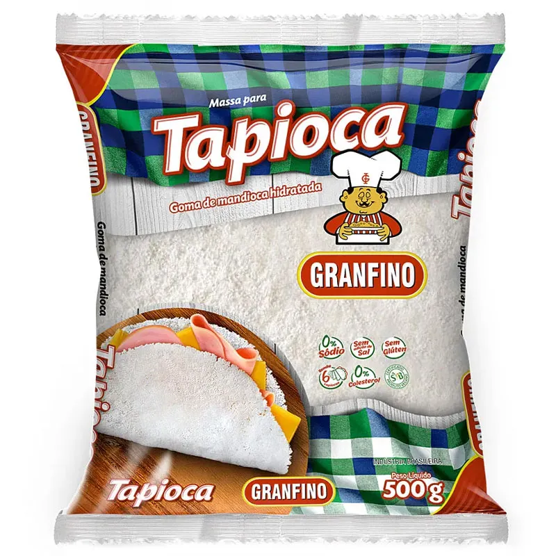 Goma Tapioca Pronta Hidratada Granfino Pacote 500g