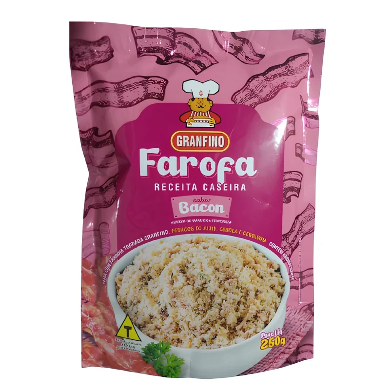 Farofa Pronta Bacon Granfino Pacote 250g
