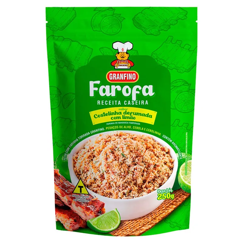 Farofa Pronta Costelinha Granfino Pacote 250g