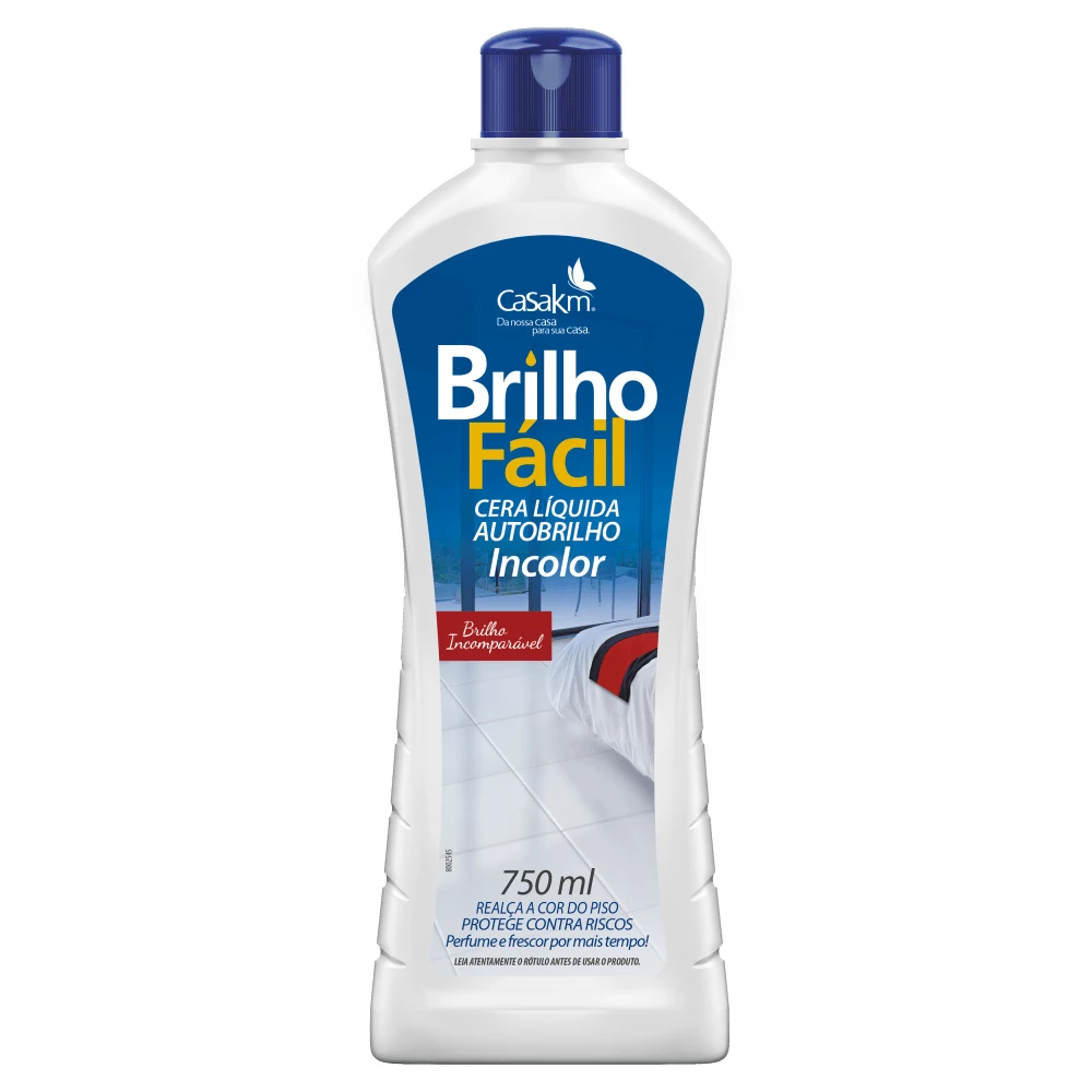 Cera Líquida Amarela Brilho Facil Squeeze 750ml