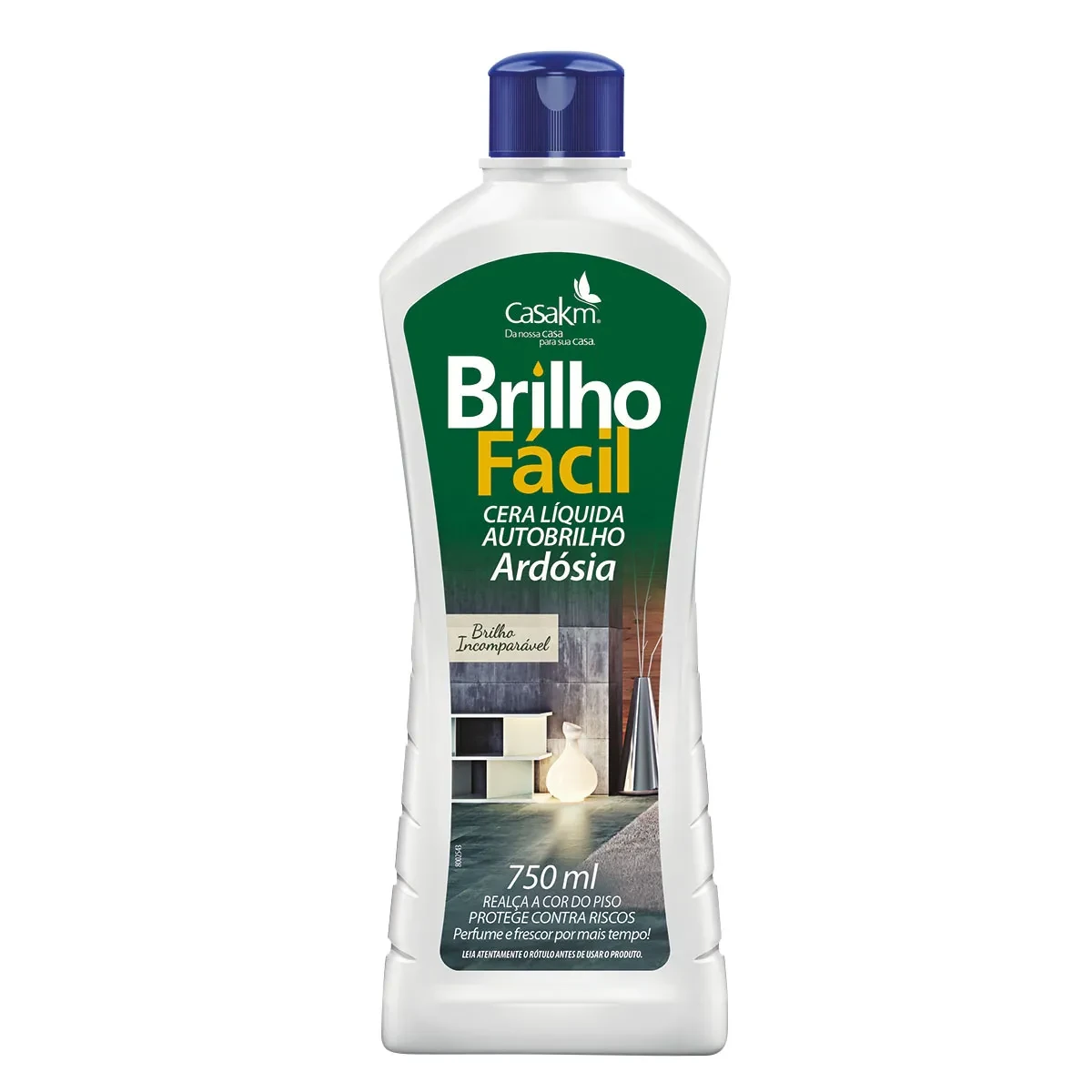 Cera Líquida Ardosia Brilho Facil Squeeze 750ml