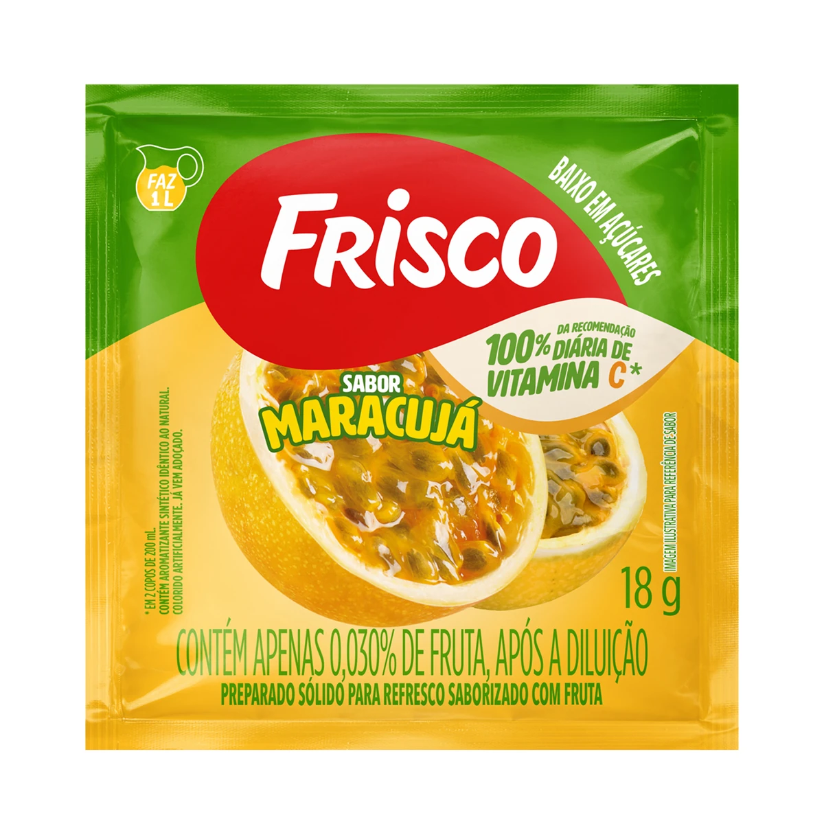 Refresco Maracuja Frisco Envelope 18g