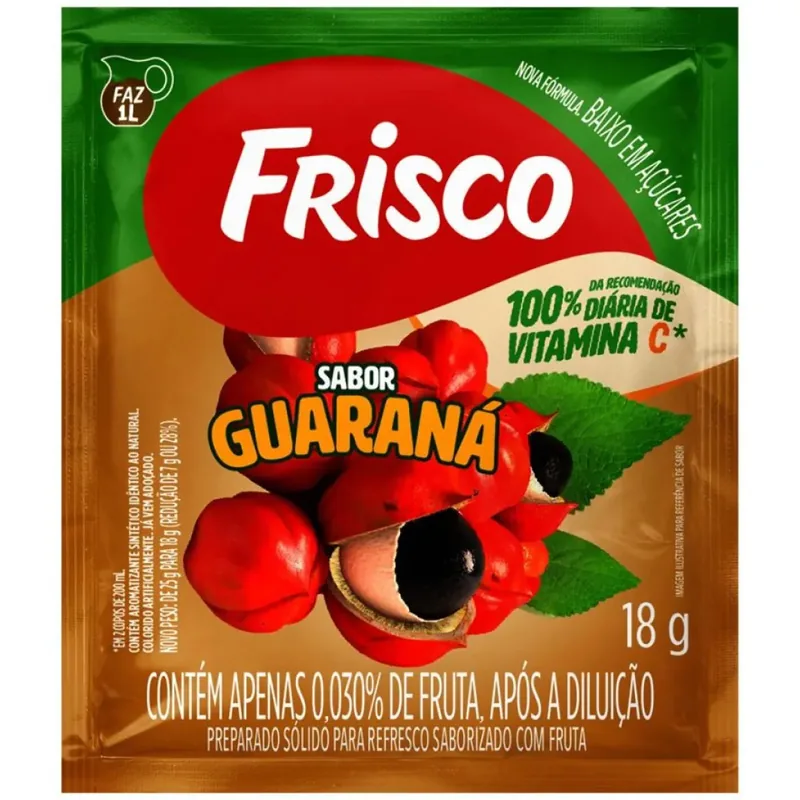 Refresco Guarana Frisco Envelope 18g