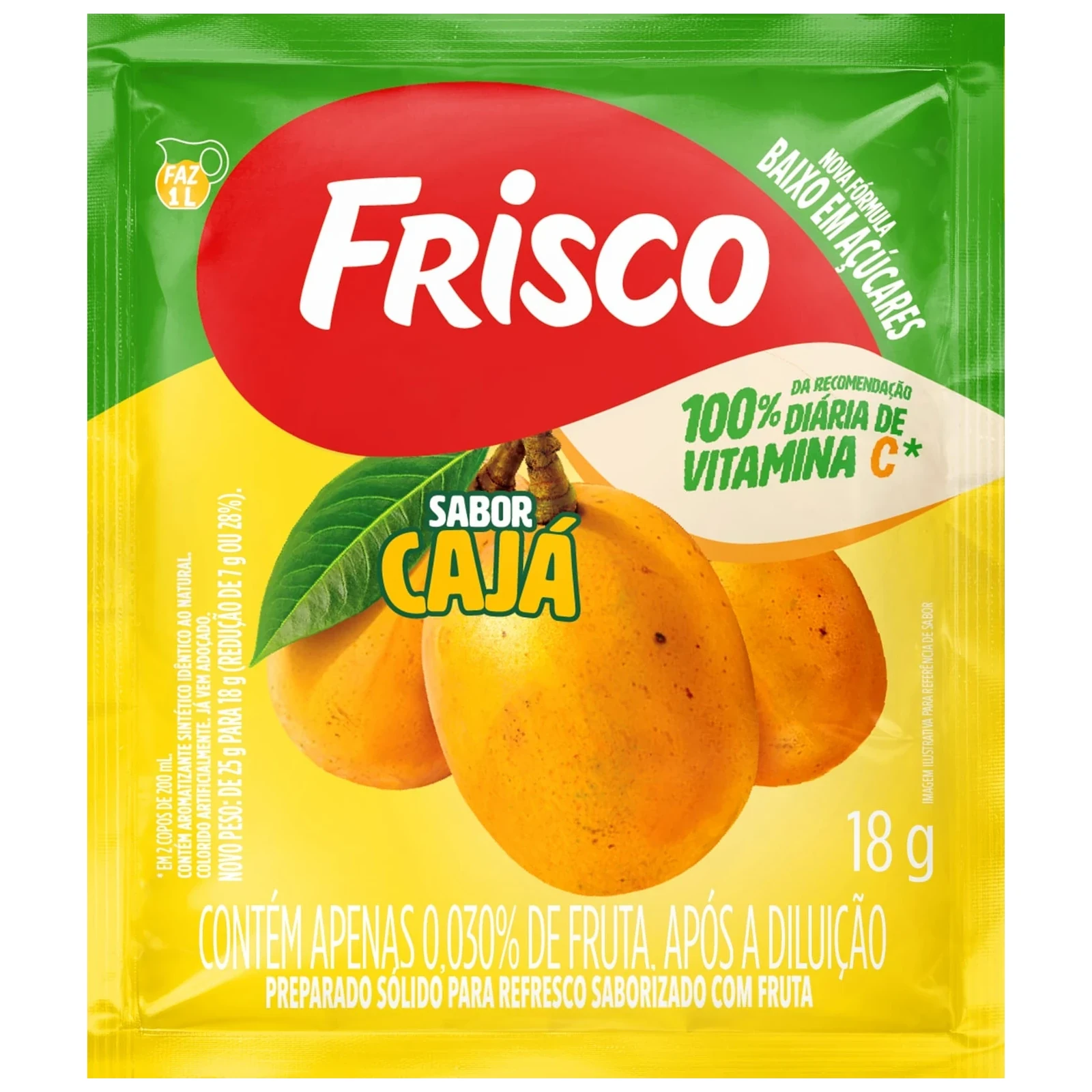 Refresco Caja Frisco Envelope 18g