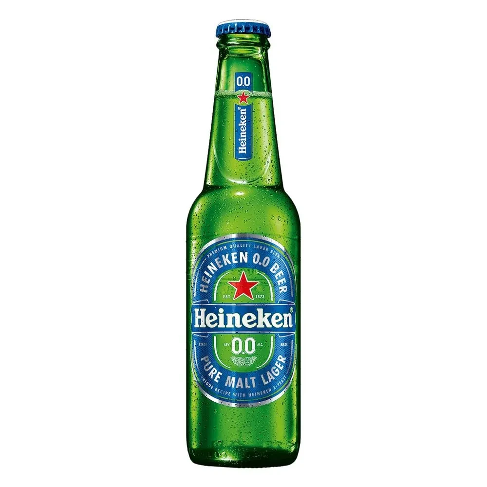 Cerveja Lager sem Álcool Heineken Long Neck 330ml