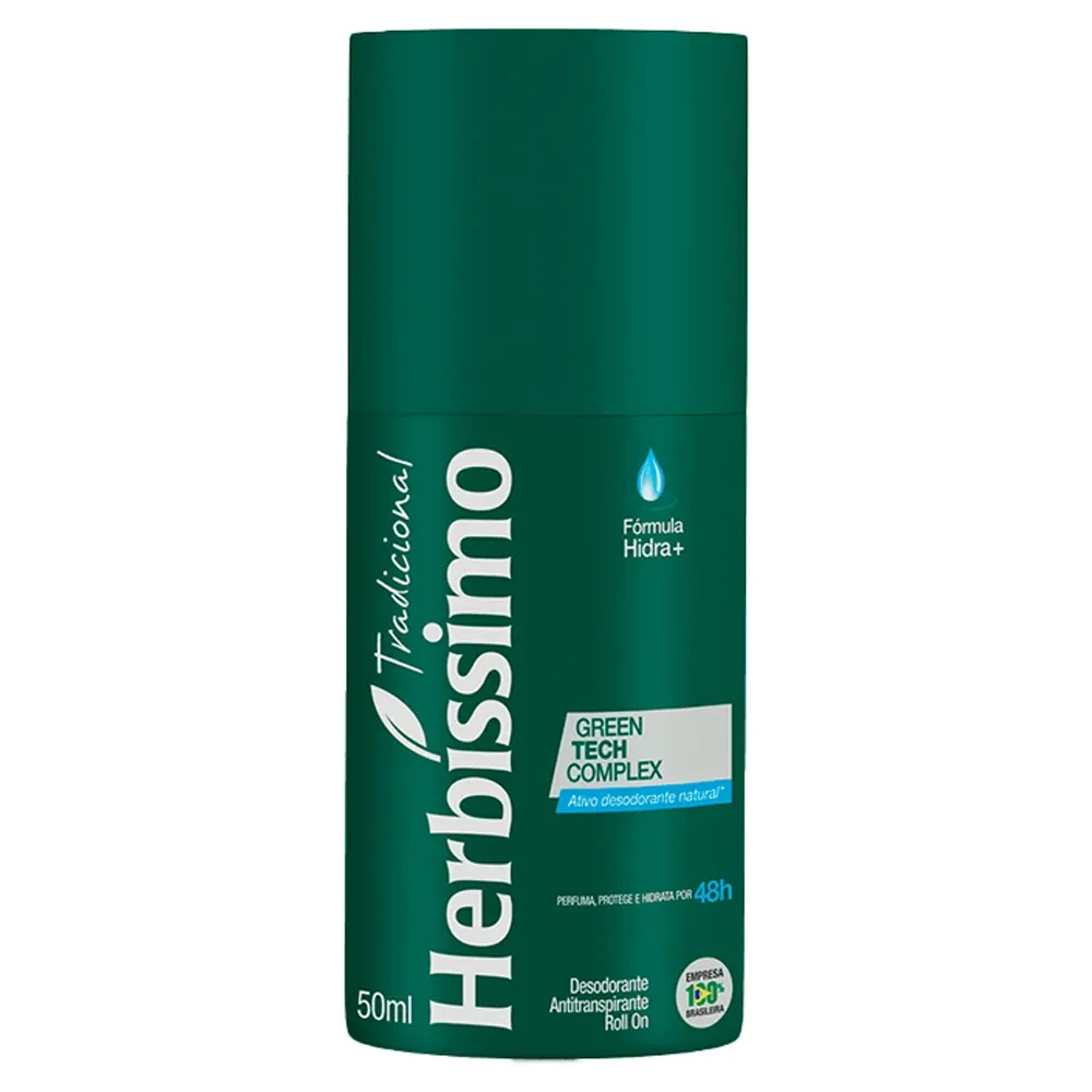 Desodorante Rollon Herbissimo Frasco 50ml