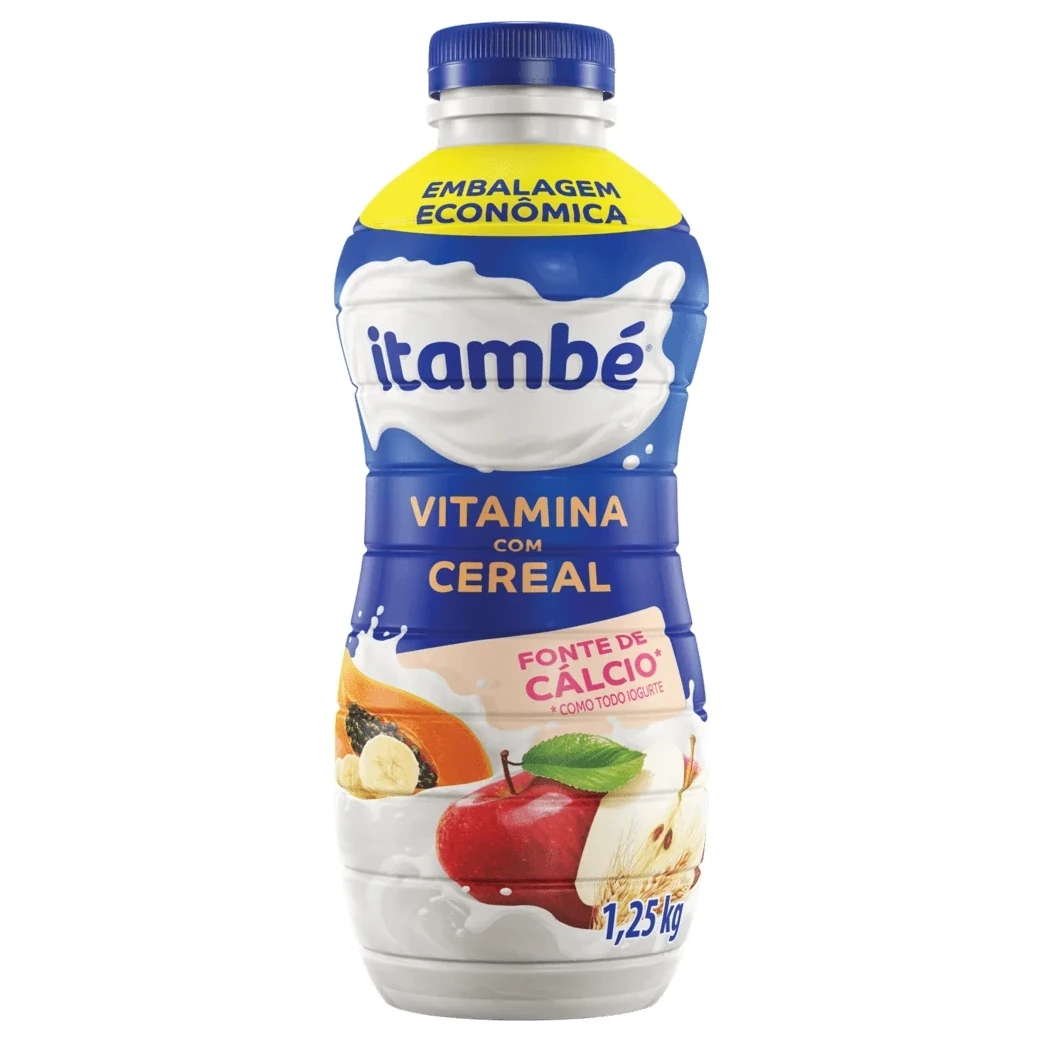 Iogurte Vitamina com Cereal Itambe Garrafa 1150g