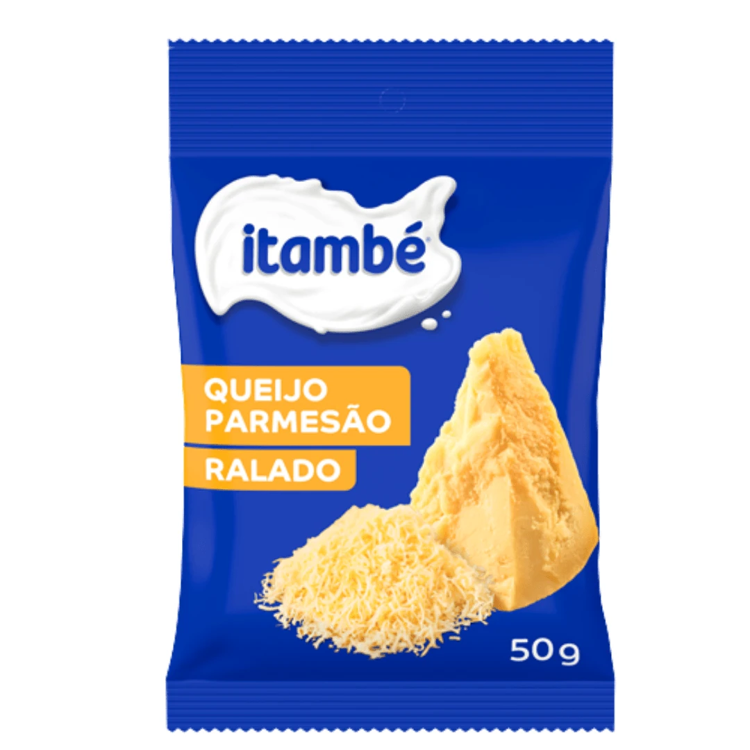 Queijo Parmesão Ralado Itambe Pacote 50g