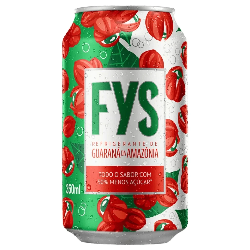 Refrigerante Guarana Amazonia Fys Lata 350ml