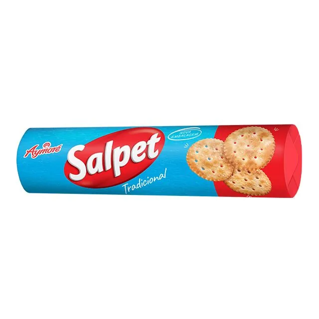 Biscoito Salgado Tradicional Salpet Aymore Pacote 100g