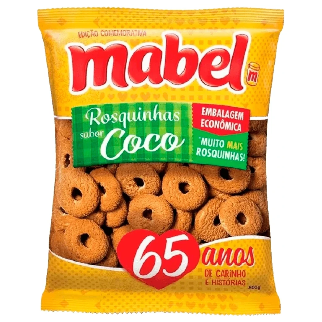 Rosquinha Doce Coco Mabel Pacote 300g