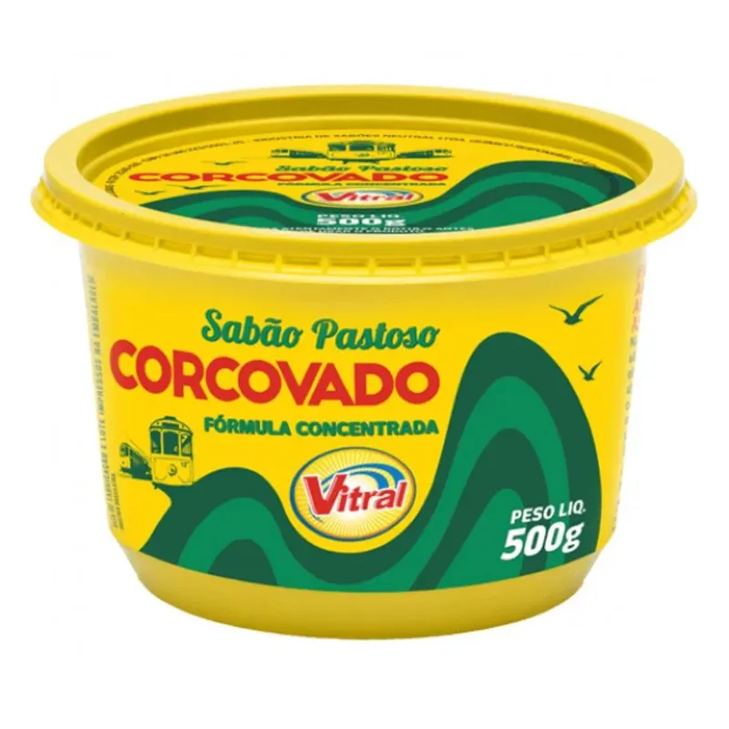 Lava Louca Pastoso Tradicional Corcovado Pote 500g