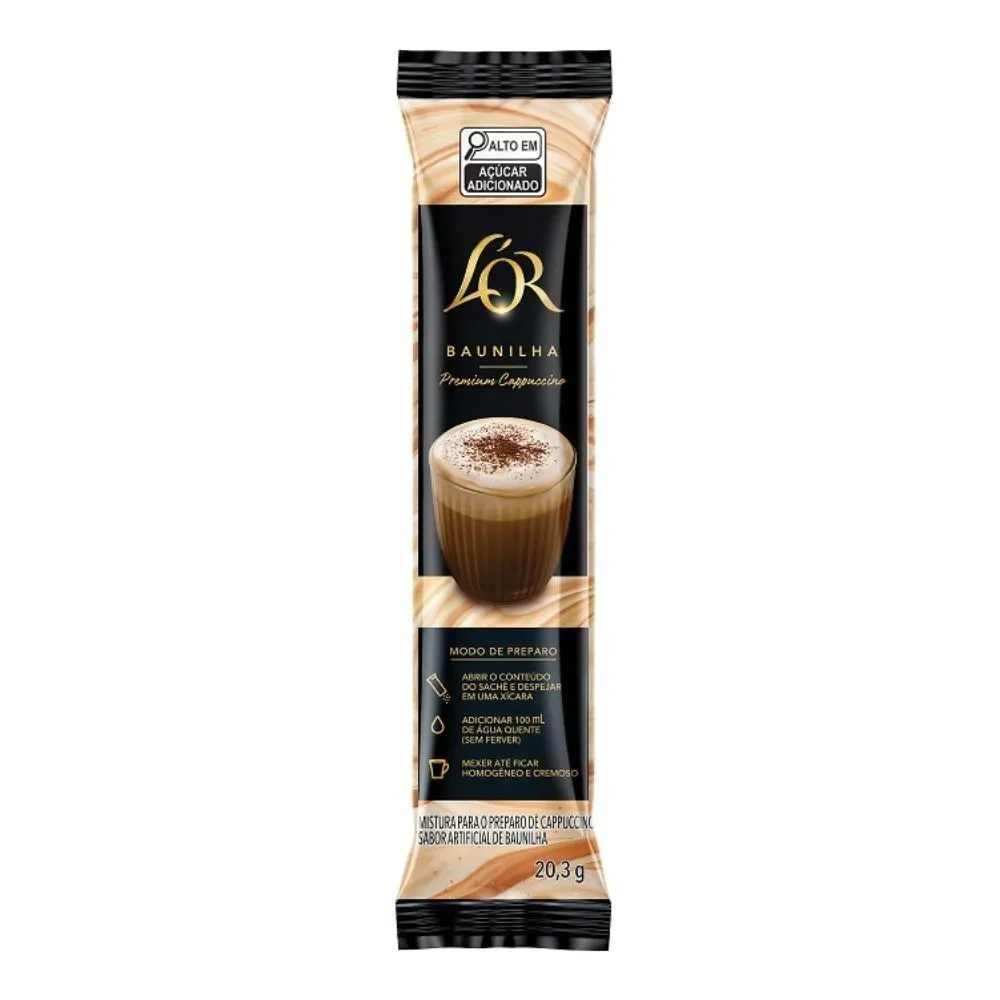 Cappuccino Baunilha Lor Sachet 17g
