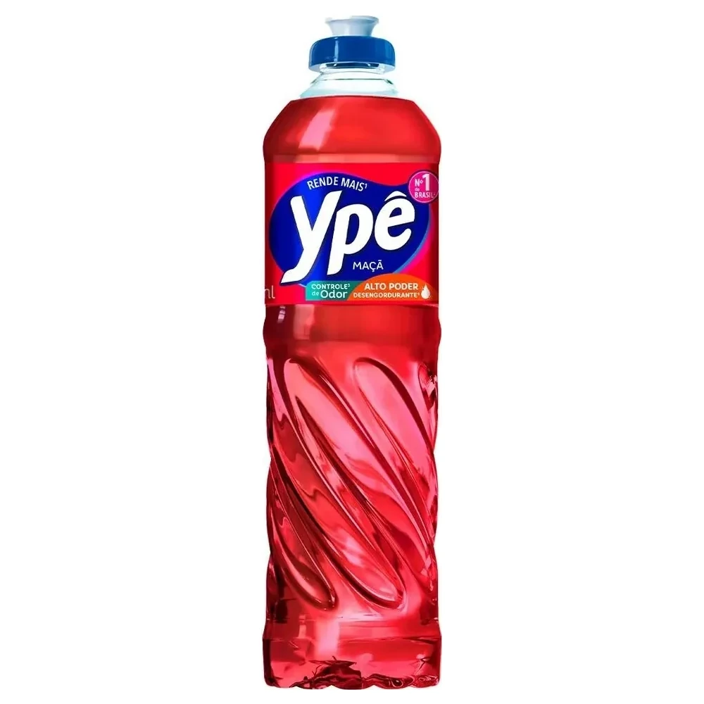 Lava Louca Líquido Maçã Ypê Frasco 500ml