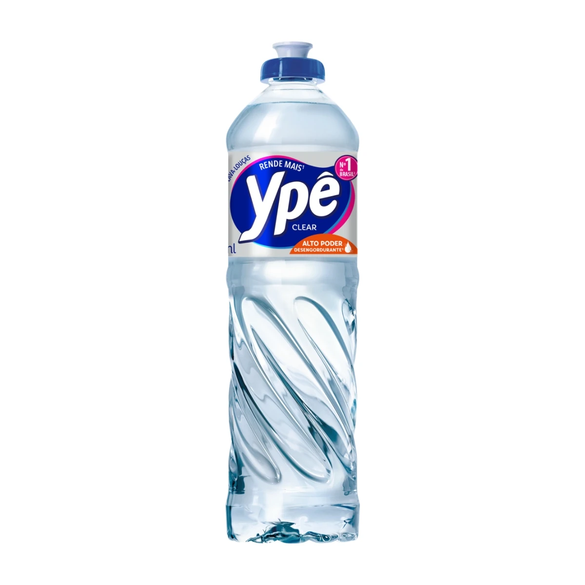 Lava Louca Líquido Clear Ypê Frasco 500ml