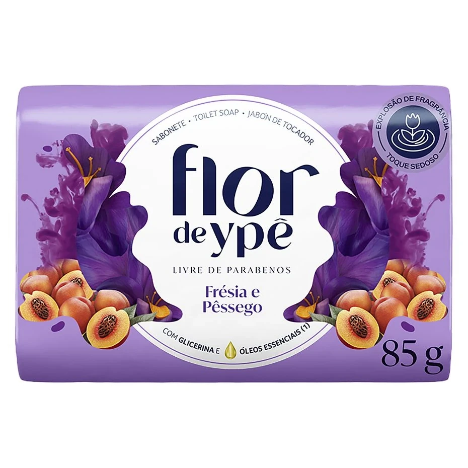 Sabonete Fresia E Pêssego Flor de Ypê 85g