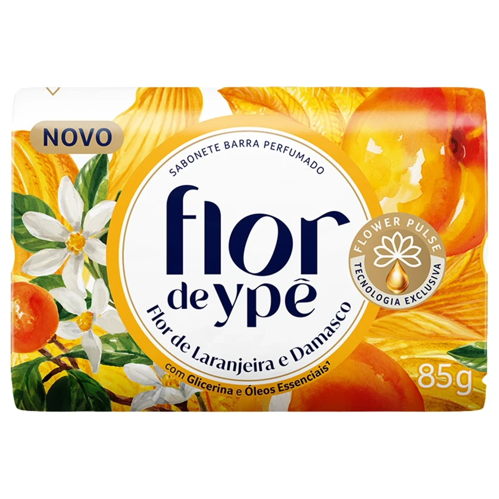 Sabonete Laranjeira/damasco Flor de Ypê 85g