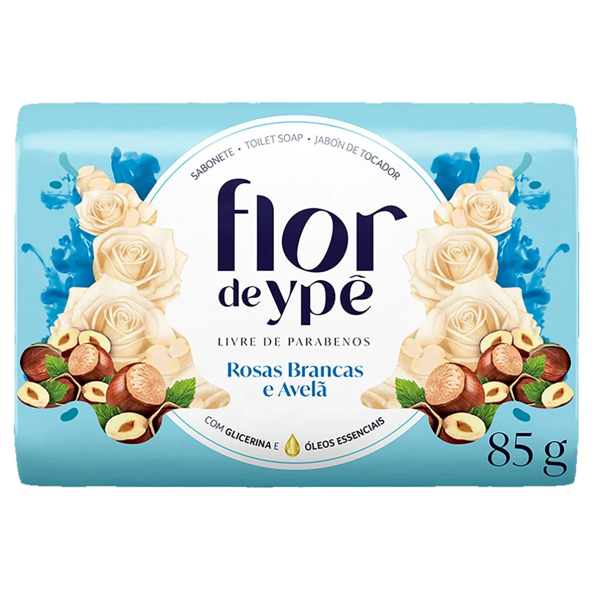 Sabonete Glicerina/oleos Essenciais Flor de Ypê 85g