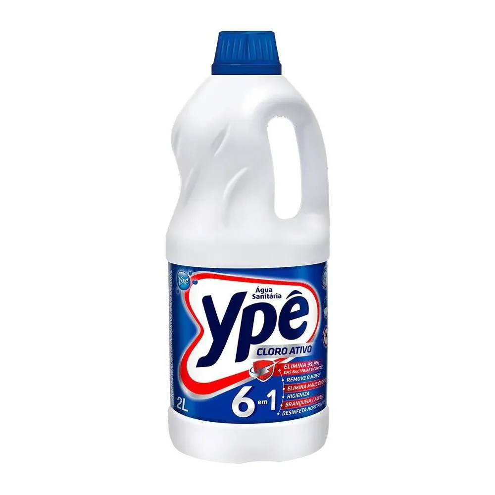 Água Sanitária Ypê Frasco 2L
