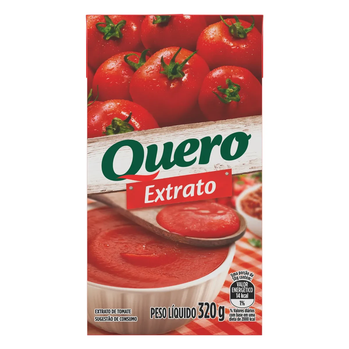 Extrato Tomate Quero Caixinha 320g