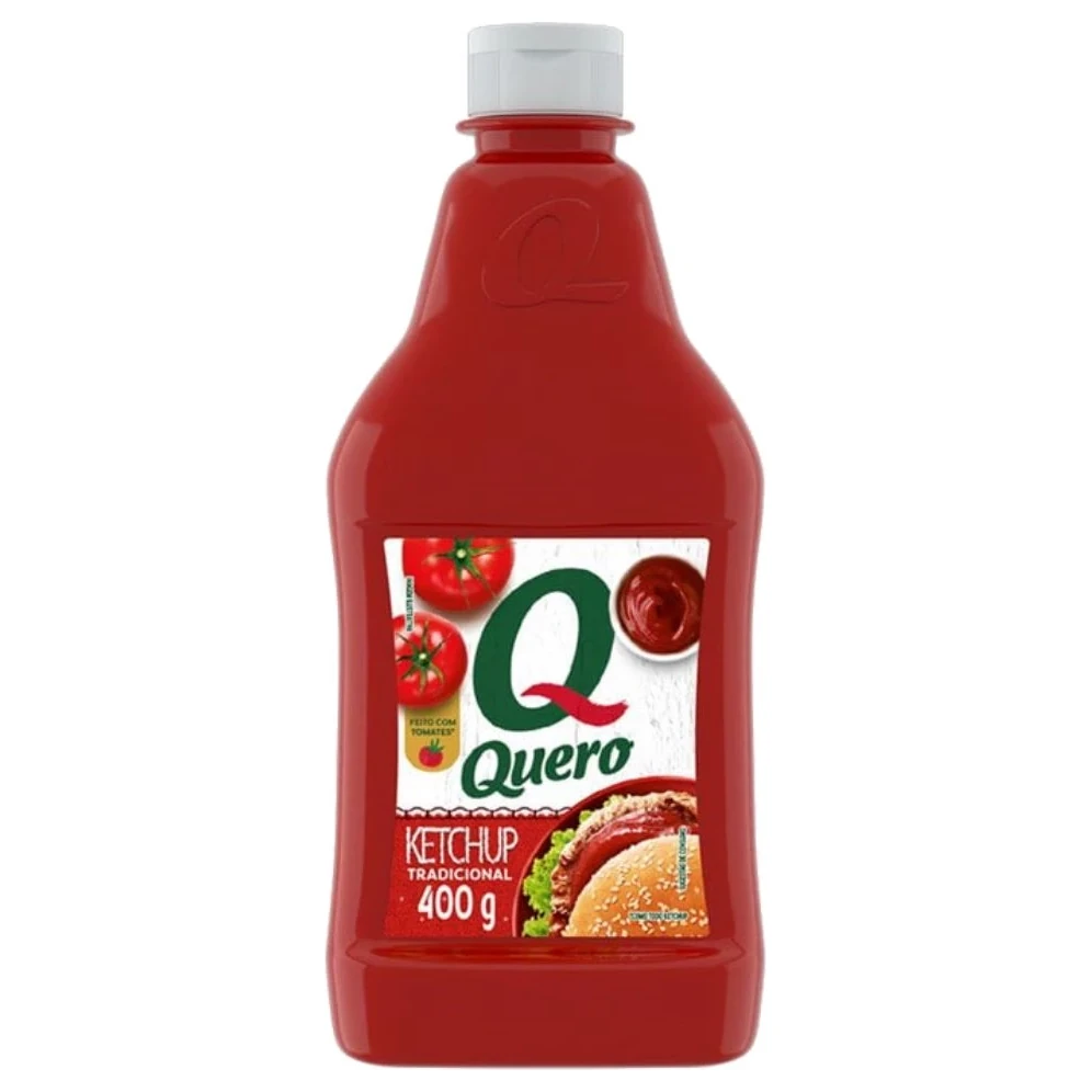 Ketchup Tradicional Quero Squeeze 400g