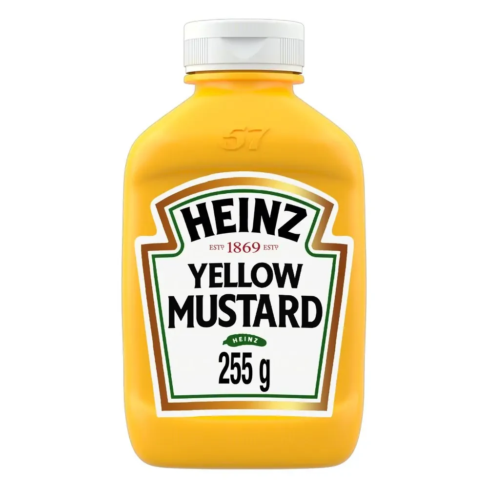 Mostarda Amarela Heinz Frasco 255g