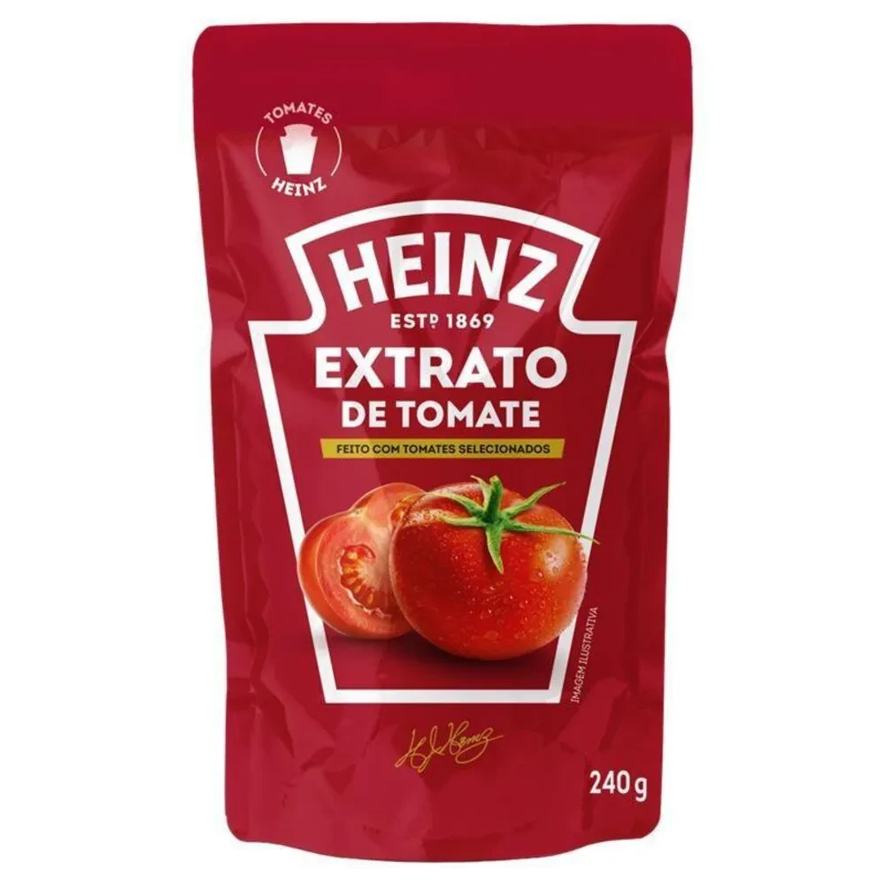 Extrato Tomate Heinz Sachet 240g