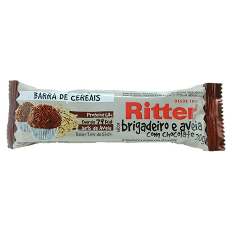 Barra Cereal Brigadeiro Ritter 20g
