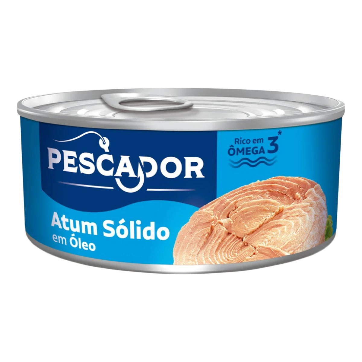 Atum Solido Conserva Óleo Pescador Lata 140g