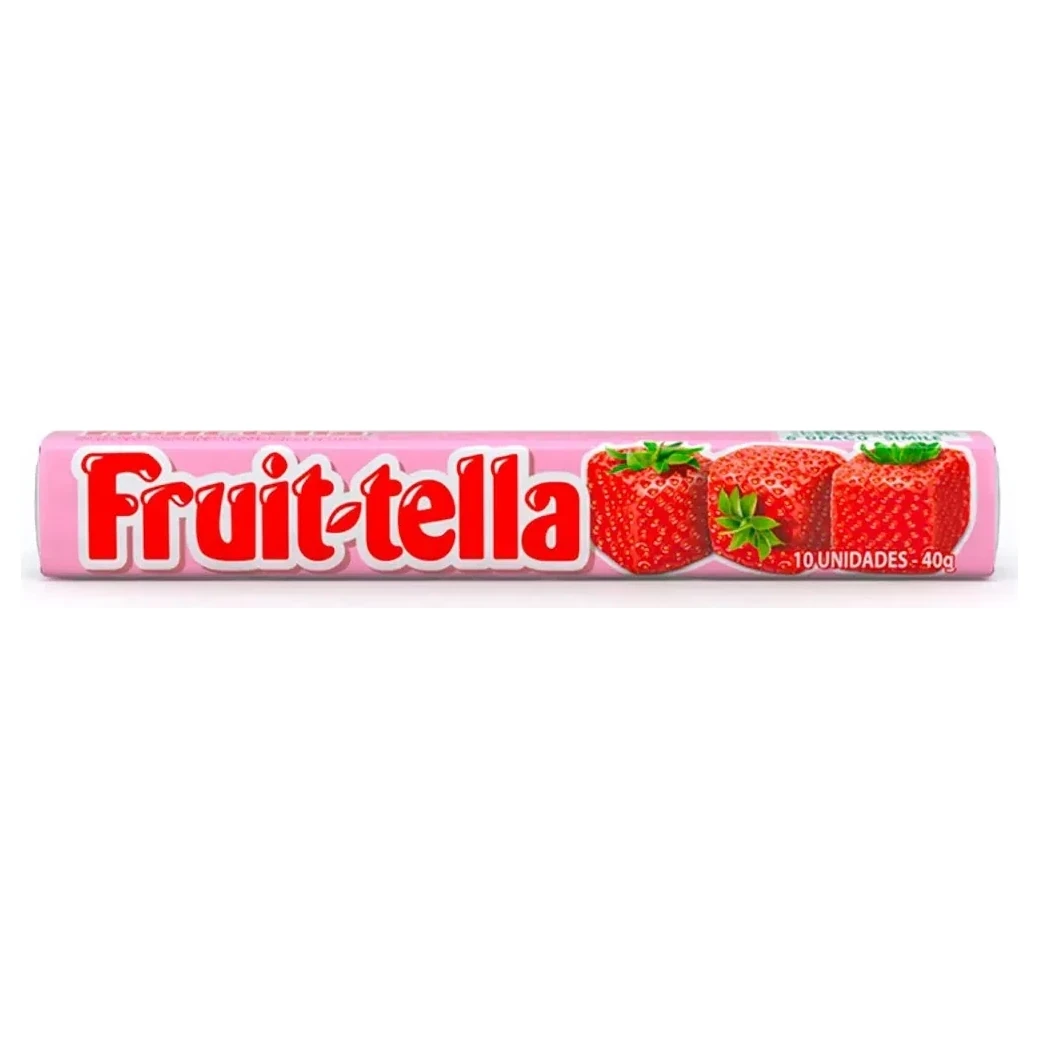 Drops Mastigavel Morango Fruittella 40g
