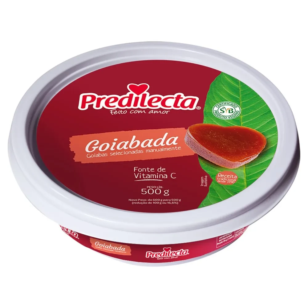 Goiabada Pratica Predilecta Pote 500g