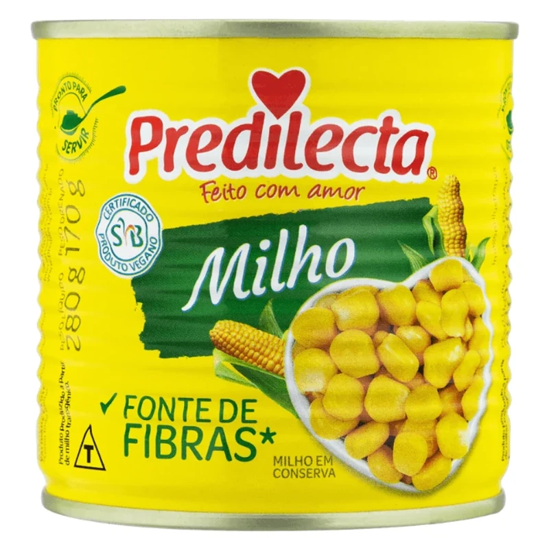 Milho Verde Conserva Predilecta Lata 170g